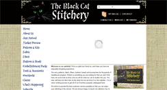 Desktop Screenshot of blackcatstitchery.com